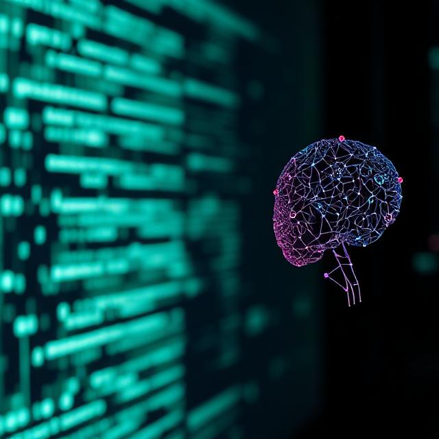 AI Brain Technology Visualization